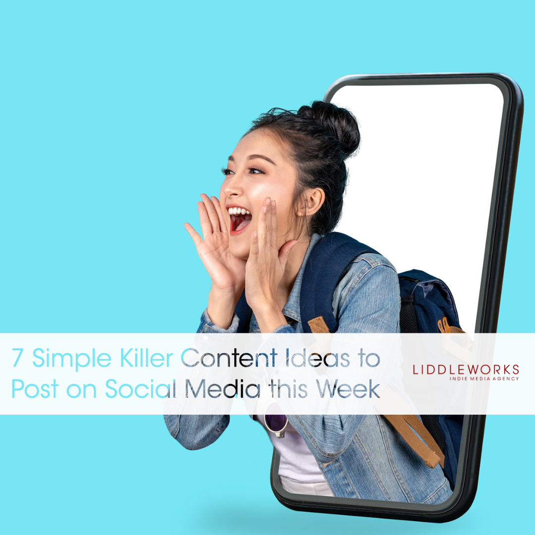 content ideas for the week