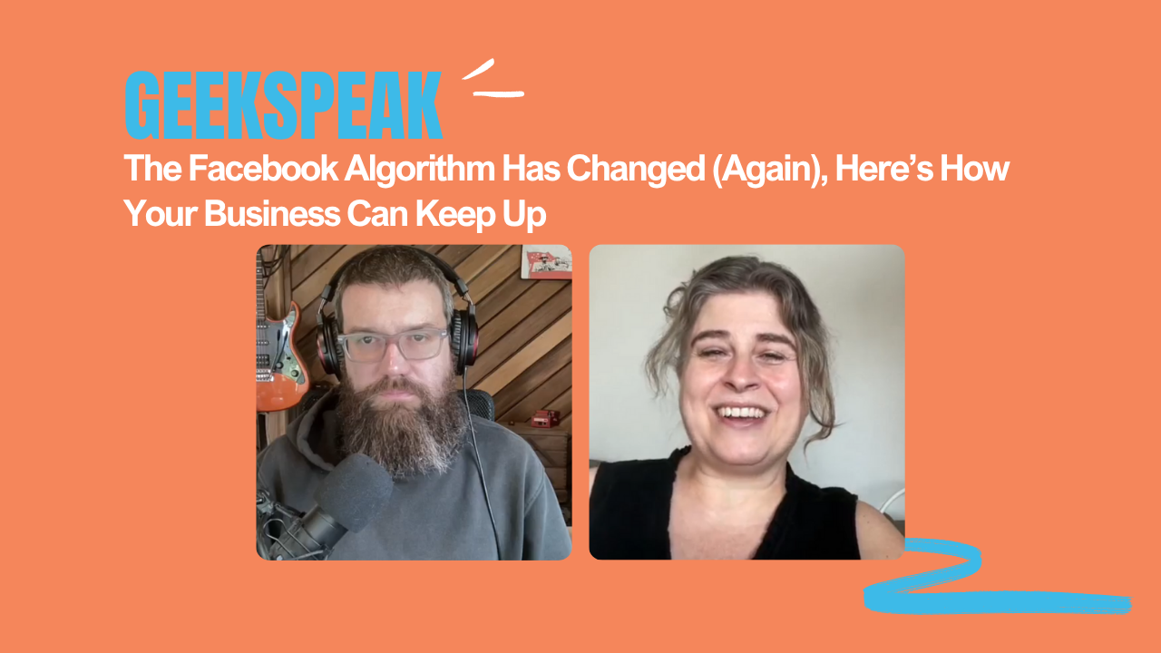 Rina and Phelan talking about the new Facebook algorithm.