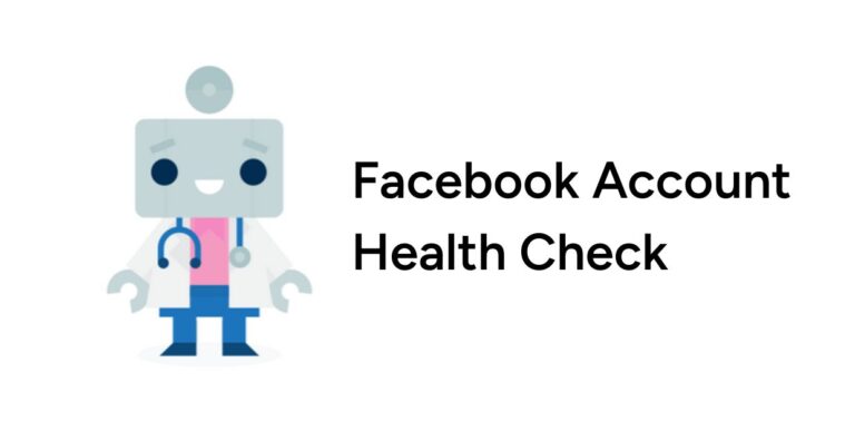 Facebook account health check robot.